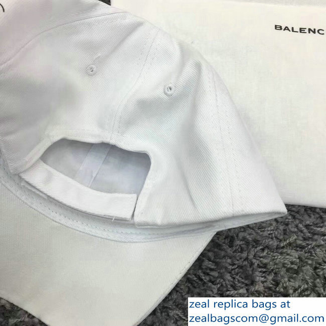 Balenciaga Supports World Food Programme Cap Baseball Hat White