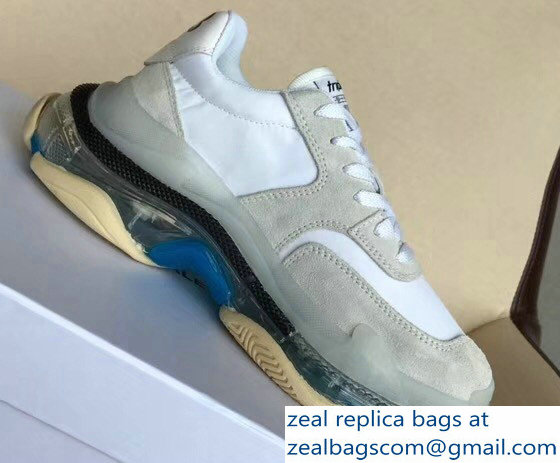 Balenciaga Triple S Trainers Multimaterial Cushioning Sole Sneakers 02 2018 - Click Image to Close