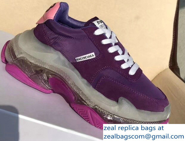 Balenciaga Triple S Trainers Multimaterial Cushioning Sole Sneakers 03 2018