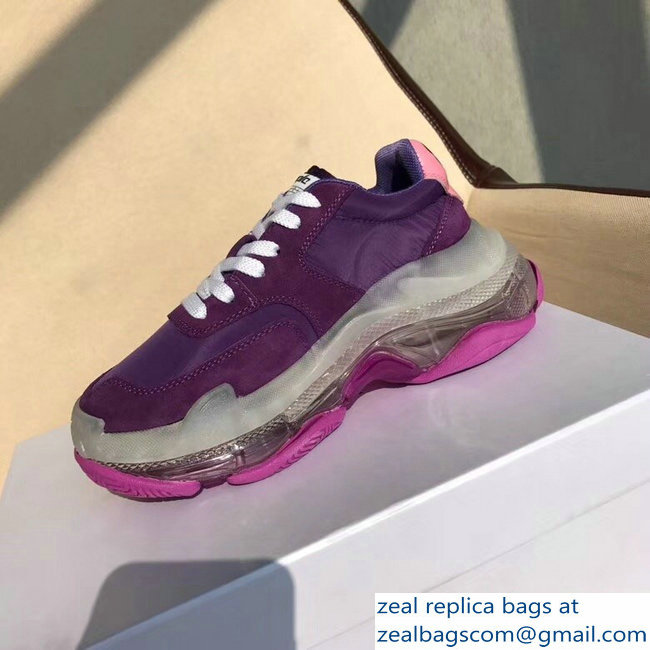 Balenciaga Triple S Trainers Multimaterial Cushioning Sole Sneakers 03 2018