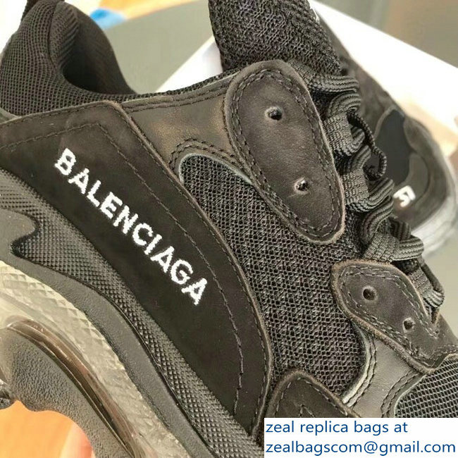 Balenciaga Triple S Trainers Multimaterial Cushioning Sole Sneakers 04 2018 - Click Image to Close