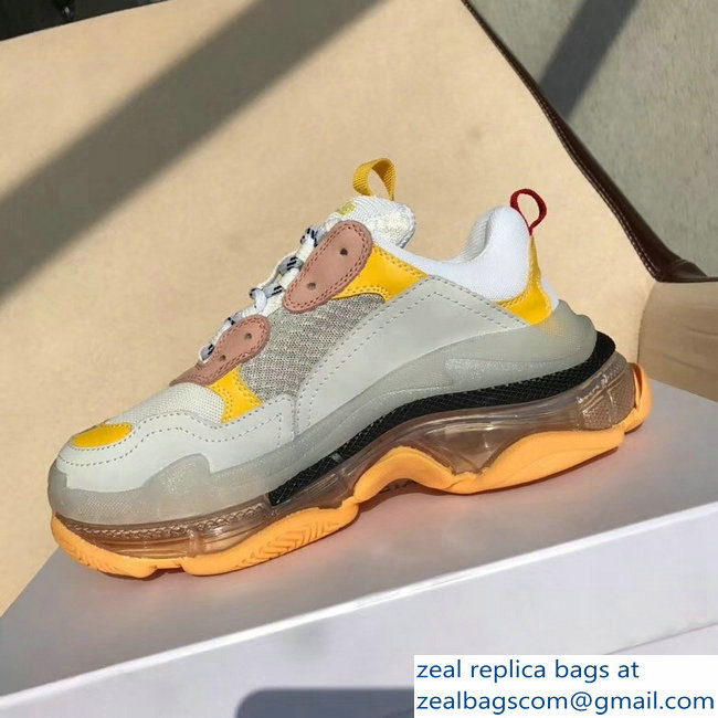 Balenciaga Triple S Trainers Multimaterial Cushioning Sole Sneakers 05 2018 - Click Image to Close