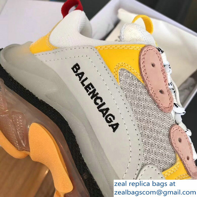 Balenciaga Triple S Trainers Multimaterial Cushioning Sole Sneakers 05 2018 - Click Image to Close