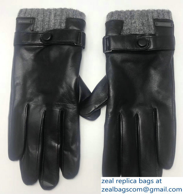 Burberry Men's Gloves BUR02 - Click Image to Close