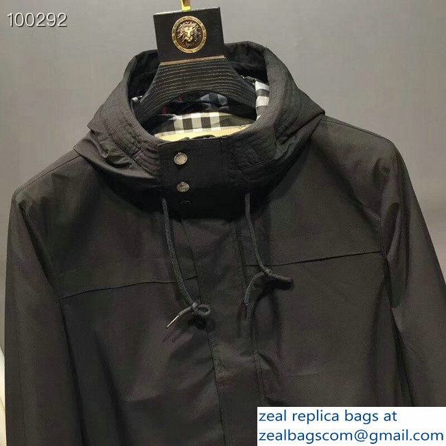Burberry Men's Jacket Black 2018 - Click Image to Close