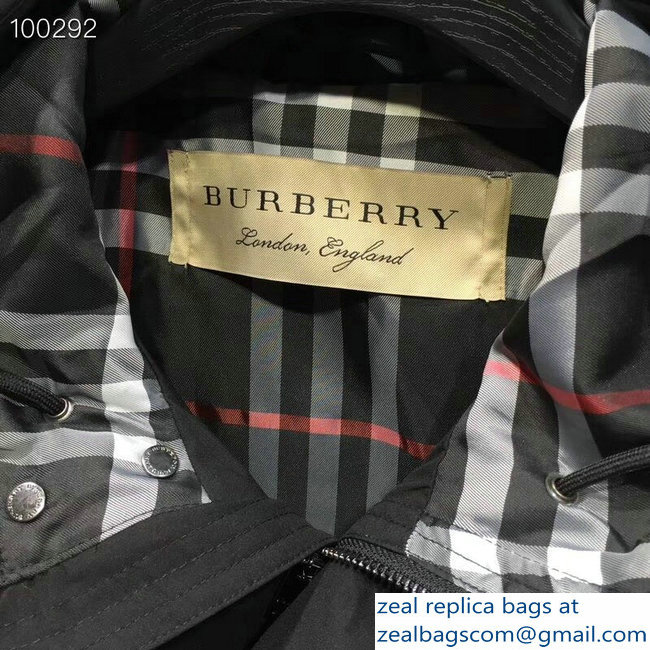 Burberry Men's Jacket Black 2018 - Click Image to Close