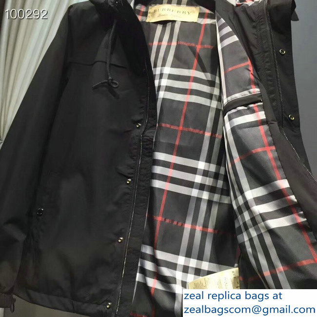 Burberry Men's Jacket Black 2018 - Click Image to Close