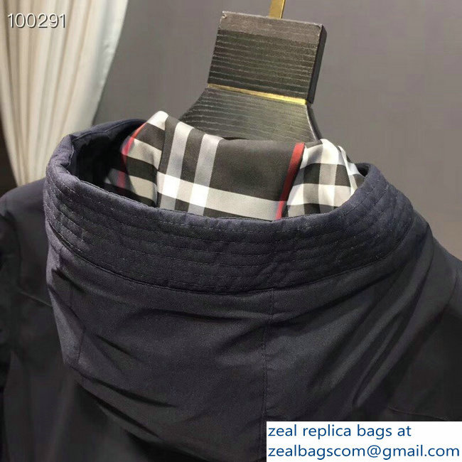 Burberry Men's Jacket Dark Blue 2018