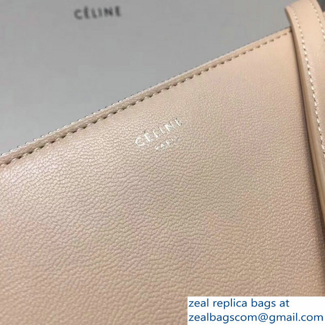 Celine Trio Crossbody Large Bag Beige