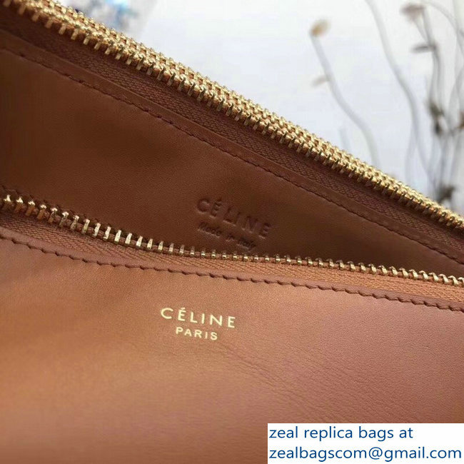 Celine Trio Crossbody Large Bag Brown - Click Image to Close