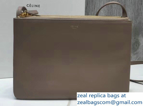 Celine Trio Crossbody Large Bag Camel