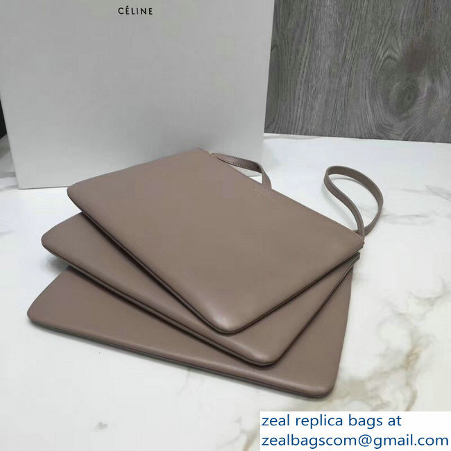 Celine Trio Crossbody Large Bag Camel