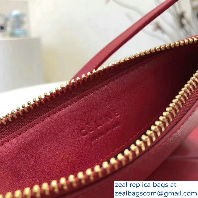 Celine Trio Crossbody Large Bag Red - Click Image to Close