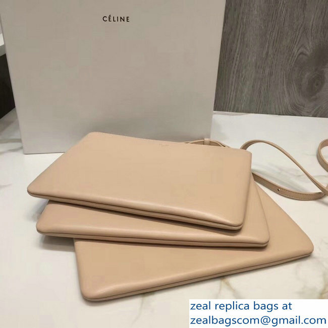 Celine Trio Crossbody Small Bag Beige