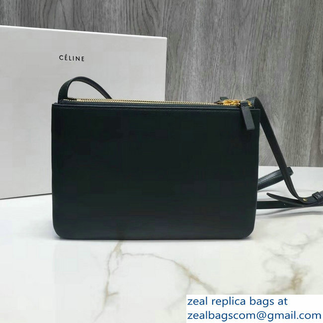 Celine Trio Crossbody Small Bag Dark Green