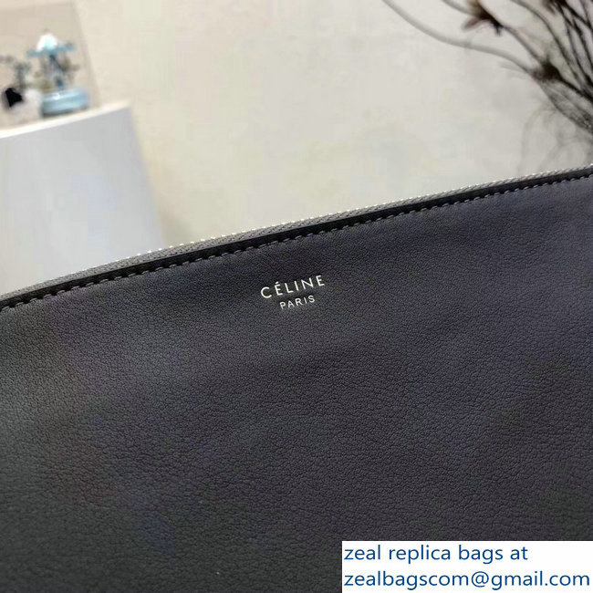 Celine Trio Crossbody Small Bag Gray