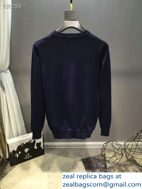 Dior Christian Dior Atelier Print Sweater Blue 2018 - Click Image to Close