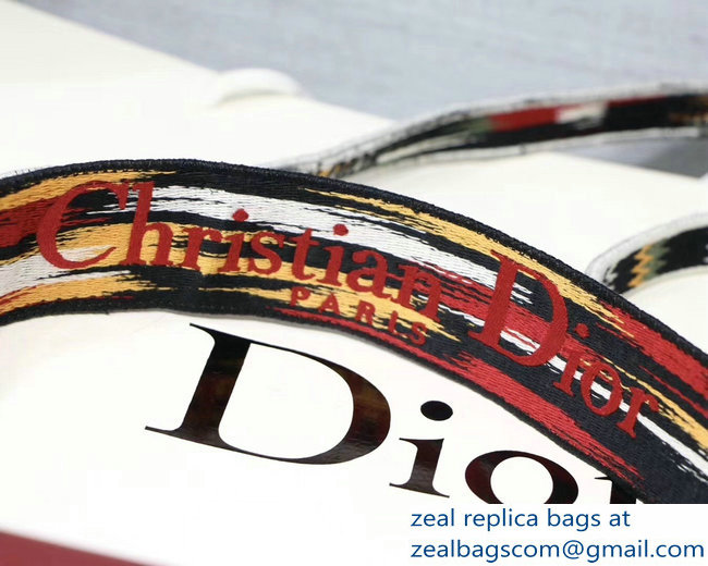 Dior Diorodeo Flap Bag In Red Supple Calfskin 2018