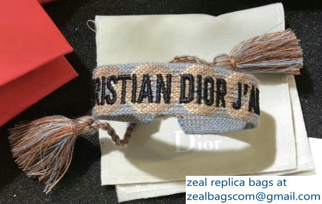 Dior J'Adior Set of Woven Bracelet Multicolor 01 2018