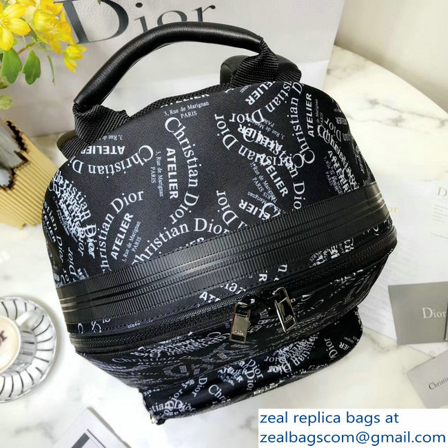 Dior Rider Rucksack Backpack Bag All Over Logo 2018