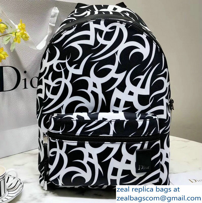 Dior Rider Rucksack Backpack Bag in Dior Tribal Nylon 2018