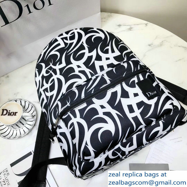 Dior Rider Rucksack Backpack Bag in Dior Tribal Nylon 2018 - Click Image to Close