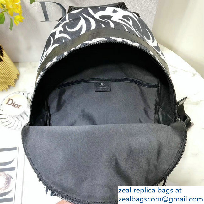 Dior Rider Rucksack Backpack Bag in Dior Tribal Nylon 2018 - Click Image to Close