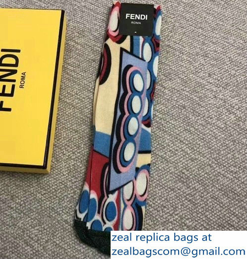 Fendi Cotton Socks F04