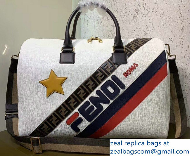 Fendi Mania Logo Satchel Travel Bag 2018