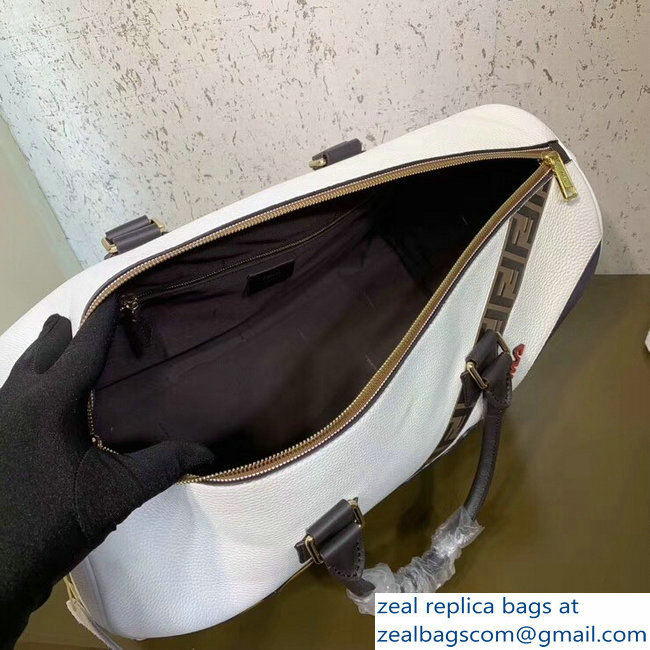 Fendi Mania Logo Satchel Travel Bag 2018