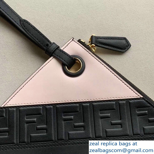 Fendi Mania Logo Slim Small Triplette Clutch Bag 2018