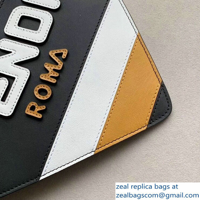 Fendi Mania Logo Slim Small Triplette Clutch Bag 2018 - Click Image to Close