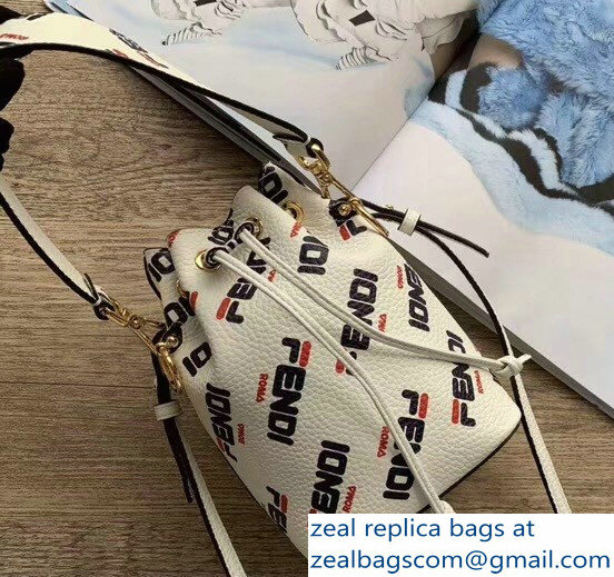 Fendi Mania Logo Small Mon Tresor Bucket Mini Bag 2018 - Click Image to Close