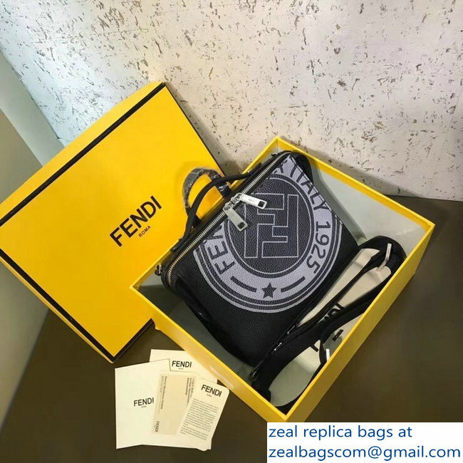 Fendi Stamp Patch Lui Mini Messenger Shoulder Bag 2018
