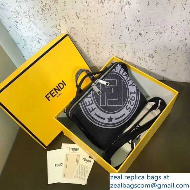 Fendi Stamp Patch Lui Mini Messenger Shoulder Bag 2018 - Click Image to Close