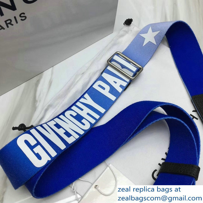 Givenchy Logo and Star Shoulder Strap Blue - Click Image to Close