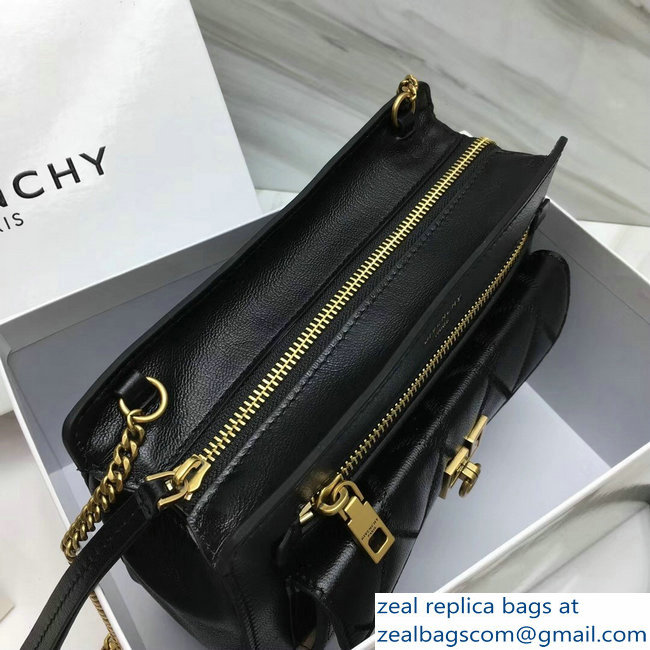 Givenchy Pocket Bag Black In Diamond Quilted Leather 2018