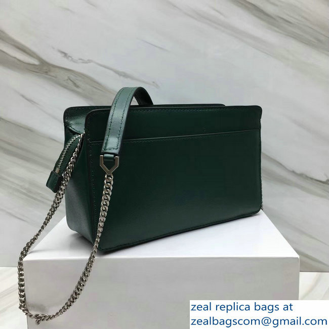 Givenchy Pocket Bag Green In Diamond Quilted Leather 2018