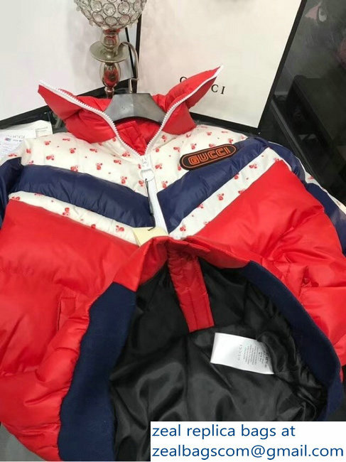 Gucci Chevron Quilted Nylon Jacket With Gucci Patch 2018 - Click Image to Close