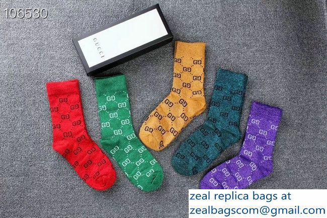 Gucci Cotton Socks G18