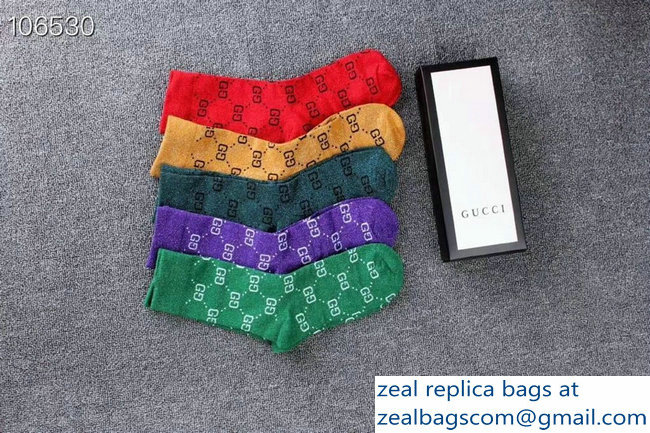 Gucci Cotton Socks G18 - Click Image to Close