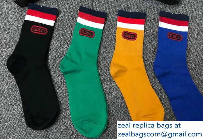 Gucci Cotton Socks G19 - Click Image to Close