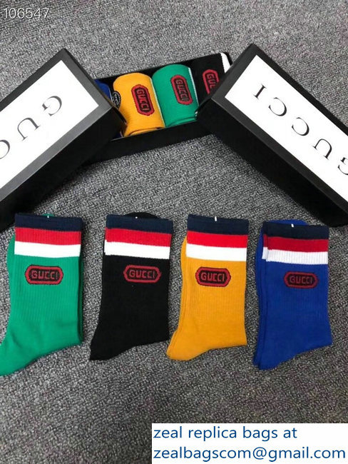 Gucci Cotton Socks G19 - Click Image to Close