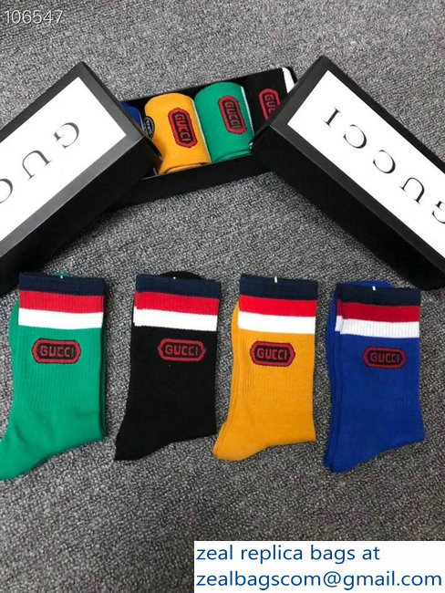 Gucci Cotton Socks G19