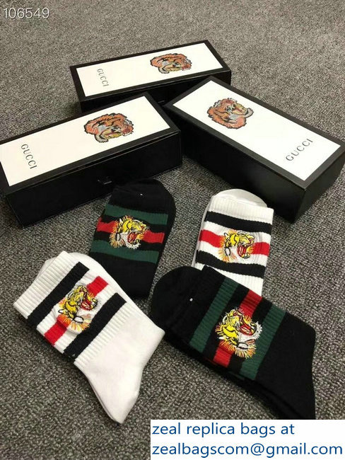 Gucci Cotton Socks G20 - Click Image to Close