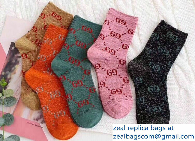 Gucci Cotton Socks G21 - Click Image to Close