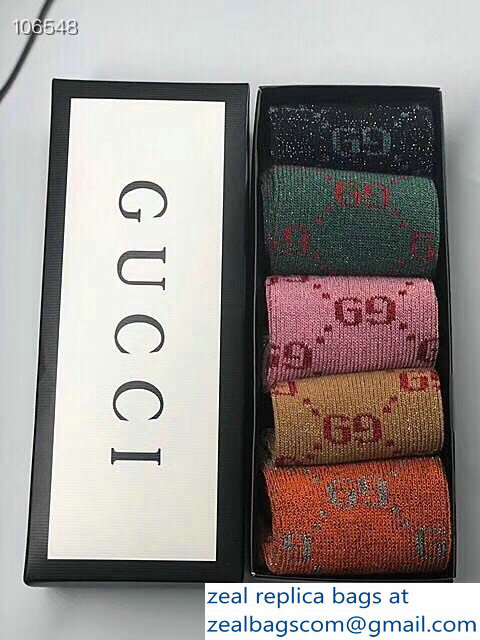 Gucci Cotton Socks G21 - Click Image to Close