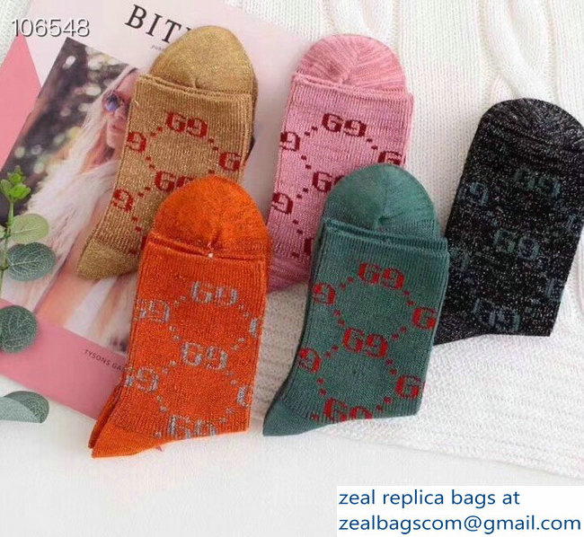 Gucci Cotton Socks G21