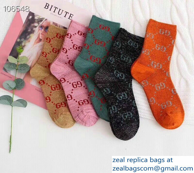 Gucci Cotton Socks G21