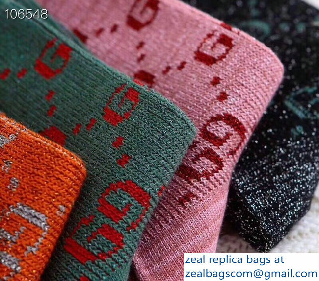 Gucci Cotton Socks G21 - Click Image to Close
